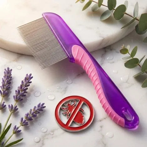 Anti Lice Comb & Nit Comb With Handle Stainless